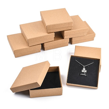 Cardboard Jewelry Boxes LS-CBOX-R036-09-9x9-1