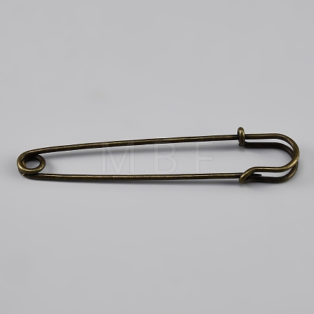 Zinc Alloy Big Safety Pins FIND-WH0365-259B-AB-1