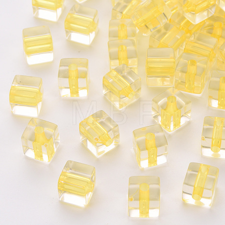 Transparent Acrylic Beads TACR-S154-12A-81-1