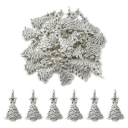 Tibetan Style Alloy Pendants TIBEP-YW0001-57-1