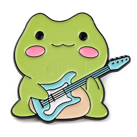 Cartoon Frog Enamel Pins JEWB-S033-02C-1