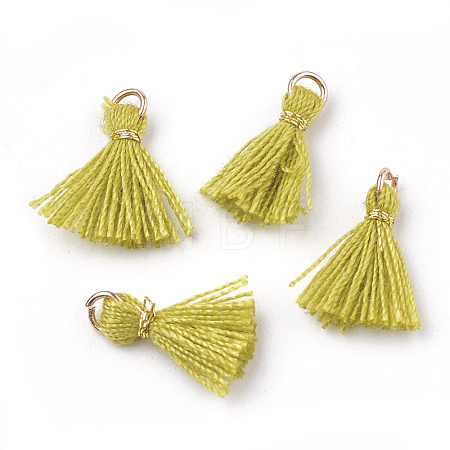Polycotton(Polyester Cotton) Tassel Pendant Decorations FIND-S281-24-1