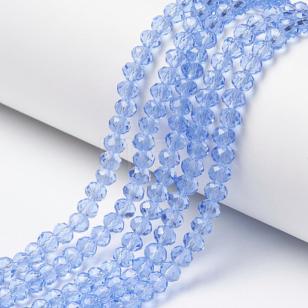 Glass Beads Strands LS-EGLA-A034-T6mm-D14-1