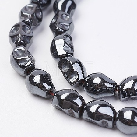 Non-magnetic Synthetic Hematite Beads Strands G-F396-14-1