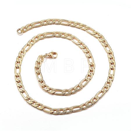 304 Stainless Steel Necklaces NJEW-G283-04G-1