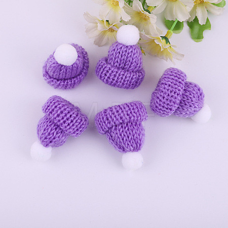 Polyester Doll Woolen Hat DOLL-PW0001-194M-1