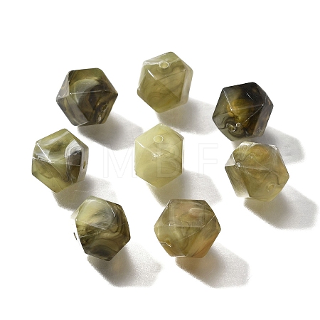 Acrylic Beads OACR-A036-01I-1