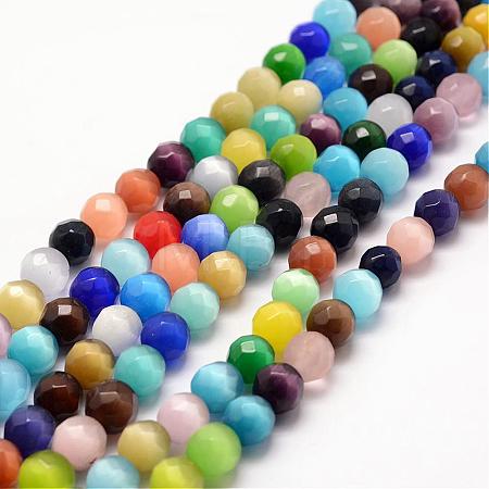 Cat Eye Beads Strands CE-k002-10mm-01-1