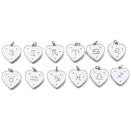 304 Stainless Steel Pendants STAS-G268-04P-1