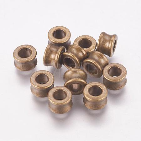 Tibetan Style Alloy European Beads K0PCJ071-1
