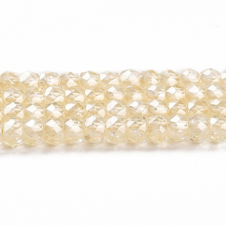 Cubic Zirconia Bead Strands ZIRC-G001-01I-1