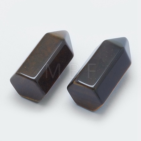 Natural Tiger Eye Pointed Beads G-G760-K11-1