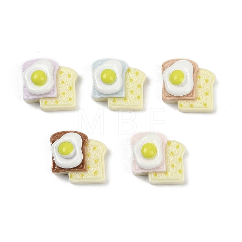 Opaque Resin Cabochons RESI-K043-07C-1