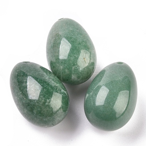 Natural Green Aventurine Pendants G-P438-D-02-1