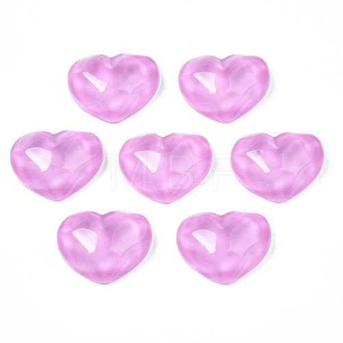 Transparent Resin Cabochons CRES-N031-003A-B10-1