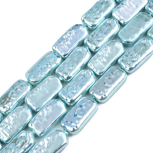 ABS Plastic Imitation Pearl Beads Strands KY-N015-06-A03-1