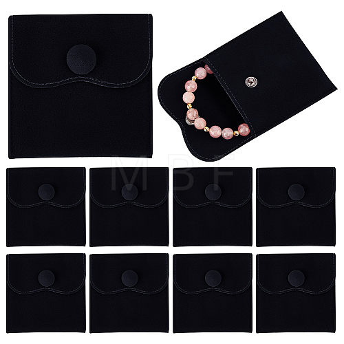  10Pcs Velvet Jewelry Pouches AJEW-NB0005-66C-1