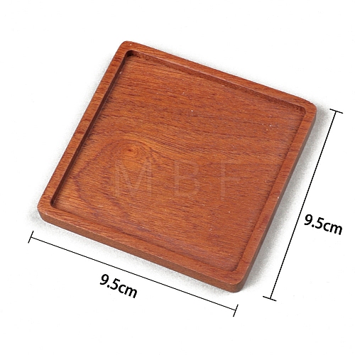 Square Wood Mosaic Base PW-WG55259-20-1