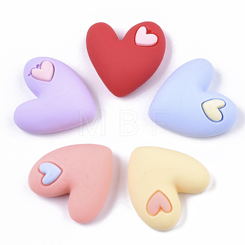 Opaque Resin Cabochons CRES-N022-66-1