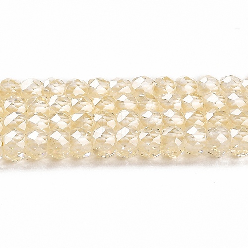 Cubic Zirconia Bead Strands ZIRC-G001-01I-1