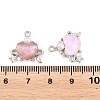 Alloy & Glass & Plastic Pearl Pendants FIND-G114-03P-3