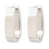 201 Stainless Steel Hoop Earrings EJEW-T056-03P-04-4