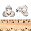 304 Stainless Steel Stud Earrings EJEW-S246-07P-5