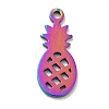 Ion Plating(IP) 201 Stainless Steel Pendants STAS-A066-13M-3
