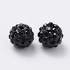 Pave Disco Ball Beads RB-A140-8mm-2-2