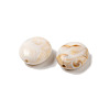 Two Tone Opaque Acrylic Beads MACR-M044-01B-2