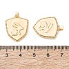 Brass Pendants KK-CBA3EDE-09G-3