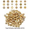 Tibetan Style Alloy Spacer Beads TIBEB-PH0004-21AG-2