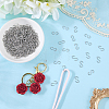 300Pcs 304 Stainless Steel S-Hook Findings STAS-SP0002-14-4