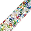 6 Strands 3 Styles Electroplate Glass Bead Strands EGLA-TA0013-70-2