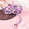 5M Ethnic Floral Printed Polyester Cords OCOR-TA0003-94A-5