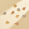 9Pcs 3 Colors 316 Surgical Stainless Steel Charms STAS-DC0009-36-4