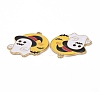 Halloween Theme Alloy Enamel Pendants FIND-E024-03LG-3