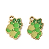 Fruit 304 Stainless Steel Enamel Pendants SA-CBA49D2-11G-07-1