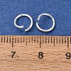 Brass Open Jump Rings KK-G604-08S-27-4