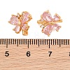 SHEGRACE Butterfly Brass Micro Pave Cubic Zirconia Spacer Bars XGRQ5K537-825G-A-3