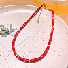 Natural Imperial Jasper Heishi Graduated Beaded Necklaces JO0051-7-1