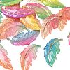 Gradient Colors Acrylic Big Pendants AC-CBAC7C8-01A-1