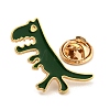 Dinosaur Alloy Enamel Pin Brooch JEWB-B013-01G-2