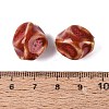 Vintage Handmade Porcelain Wrinkle Beads PORC-Q006-09A-3