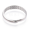 925 Sterling Silver Adjustable Smooth Ring Settings STER-T007-07P-3