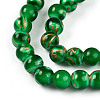 Baking Paint Glass Beads X1-DGLA-N010-8mm-04-3
