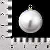 ABS Plastic Imitation Pearl Pendants FIND-H052-01K-02G-3