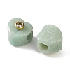 Natural Amazonite European Beads GG-CBA1AE1-03G-02-2