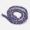 Electroplate Glass Beads Strands LS-EGLA-A034-T4mm-L13-2