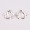 Tibetan Style Alloy Charms TIBE-N010-63AS-RS-1